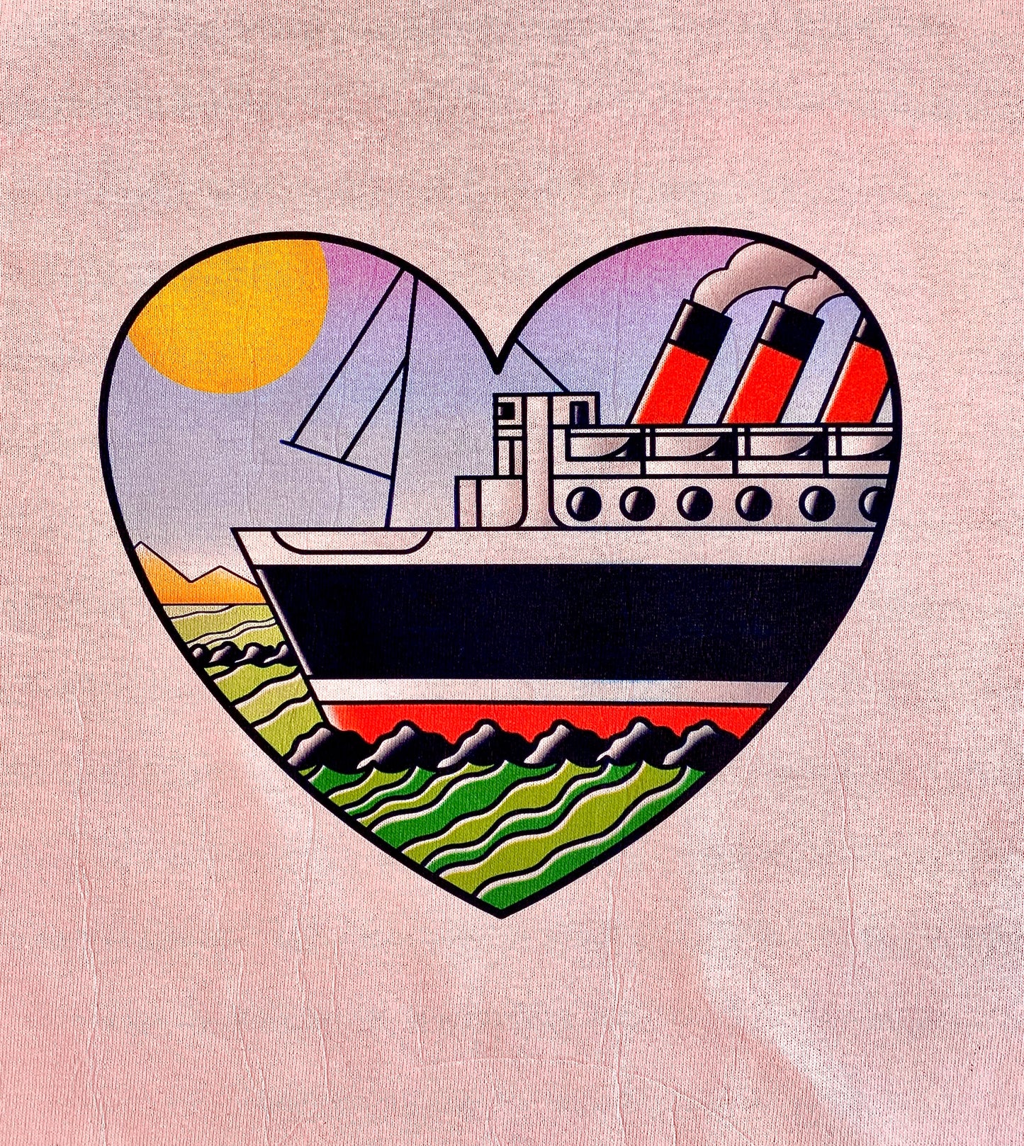 Long Beach Love T-Shirt, Short Sleeve